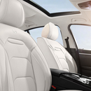 Funda de Asiento Universal Nitro en Cuero Legítimo con Airbag + REGALOS: Alfombra de Cuero y Funda para Volante