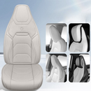 Funda de Asiento Universal Nitro en Cuero Legítimo con Airbag + REGALOS: Alfombra de Cuero y Funda para Volante