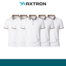 [Llevá 5 Pagá 3] Camisa Masculina Milano en Seda Fría y Poliéster (¡Estilo Imponente!)