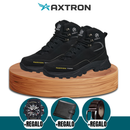 Kit de Bota Masculina Safety en cuero legítimo 100% (impermeable y antideslizante) + 3 regalos por tiempo limitado