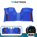 Kit completo de alfombras de cuero personalizadas para tu auto + REGALO: funda para volante