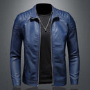 Campera de Cuero Slim para Hombres