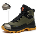 Kit de Bota Masculina Safety en cuero legítimo 100% (impermeable y antideslizante) + 3 regalos por tiempo limitado